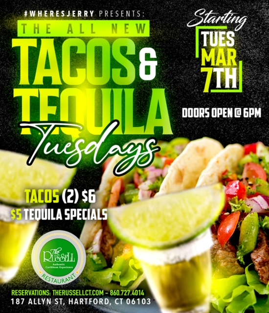Tacos & Tequila Tuesdays The Russell